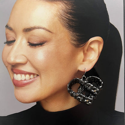 Black Earring (Single) - ST00110