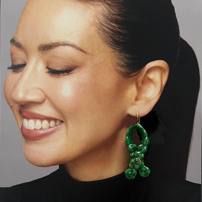 Green Earring (Single) - ST00155