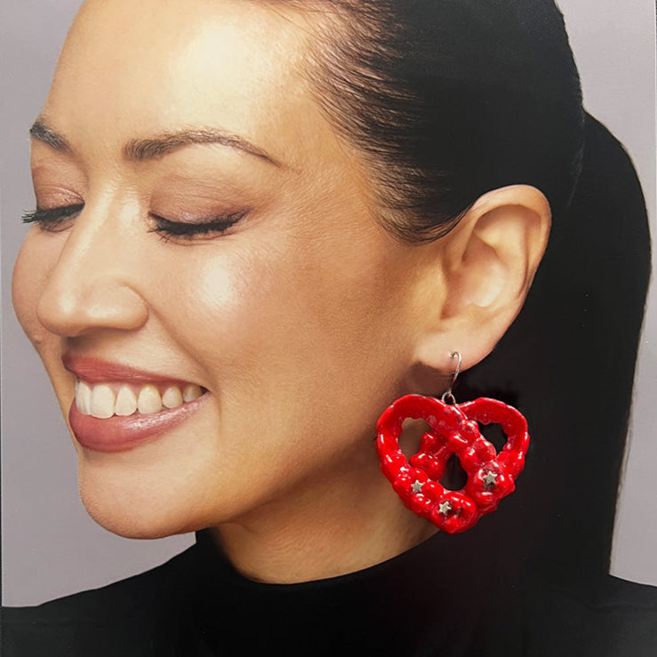 Red Earring - ST00147
