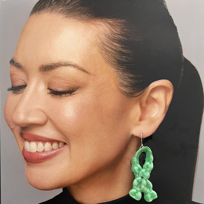Pastel Green Earrings (Pair) - ST00334 & ST00340