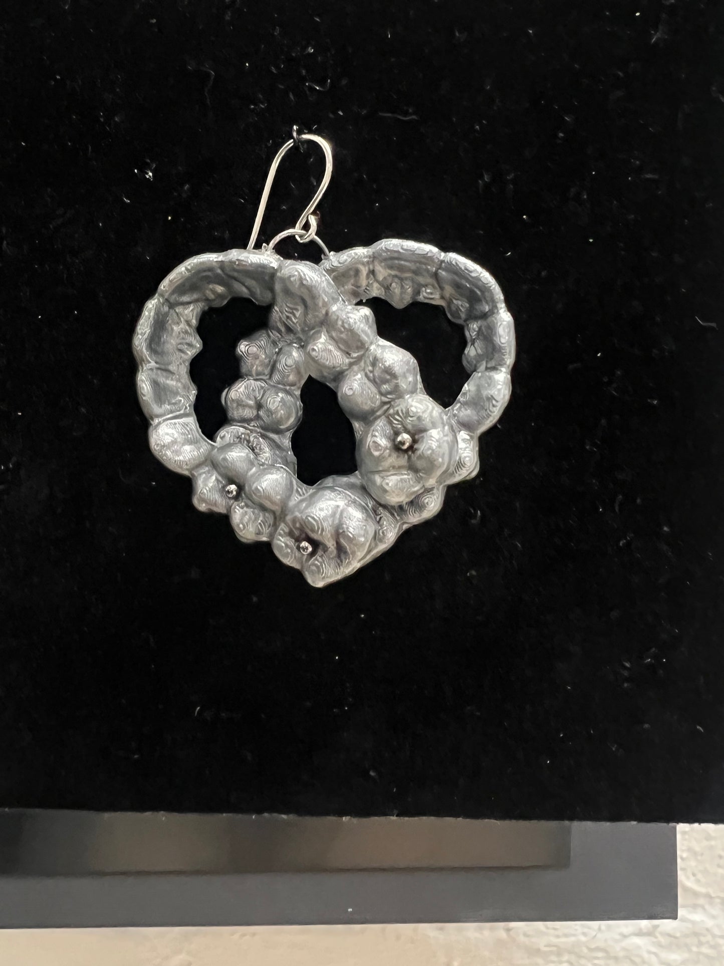 Metallic Grey Earring - FB00100