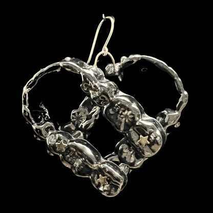 Black Earring (Single) - ST00110