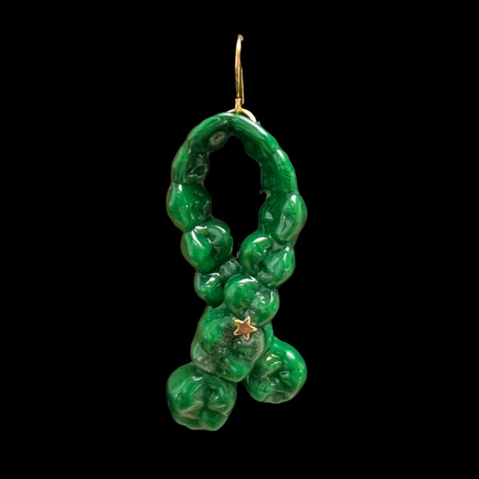 Green Earring (Single) - ST00155