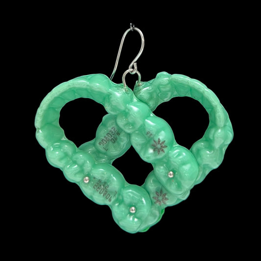 Pastel Green Earrings (Pair) - ST00334 & ST00340